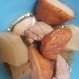 豚肉と大根とさつまあげの美味しい煮物