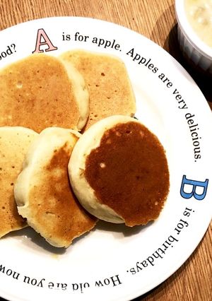 ふんわり♪米粉のバナナパンケーキ-レシピのメイン写真