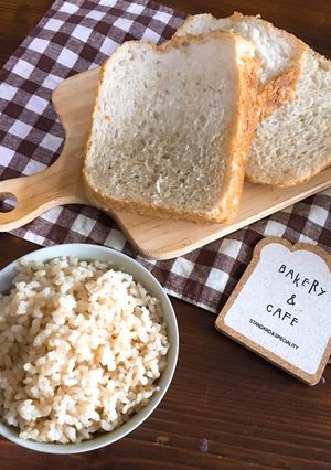 もっちりご飯パン♡ホームベーカリー-レシピのメイン写真