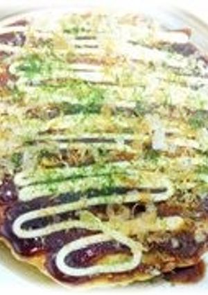 チヂミ粉でお好み焼-レシピのメイン写真