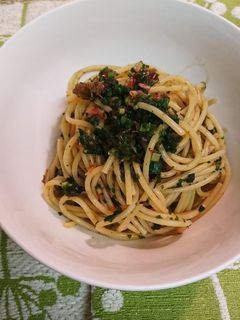 海苔のつくだ煮パスタ-レシピのメイン写真
