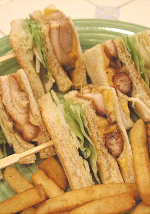アメリカ★Tyson照り焼きチキンサンド-レシピのメイン写真