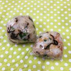 รูปของ 我が家の あ！くまのおにぎり