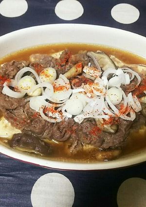 レンジ肉どうふ-レシピのメイン写真