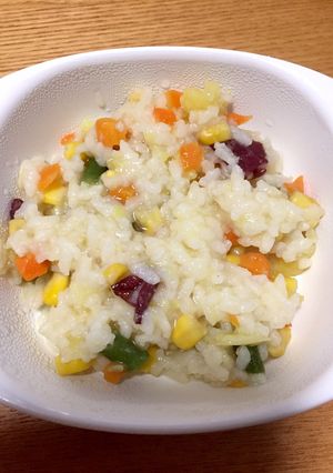 簡単✨幼児の野菜たっぷりおかゆ✨-レシピのメイン写真