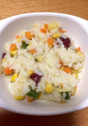 簡単✨幼児の野菜たっぷりおかゆ✨-レシピのメイン写真