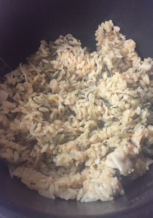 豚バラ高菜の炊き込みご飯-レシピのメイン写真