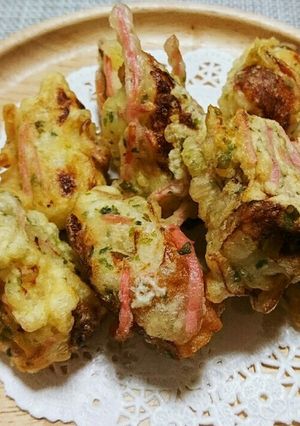 ☆ちょっと大人な、ちくわのお好み揚げ☆-レシピのメイン写真