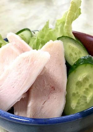鳥ささみの簡単サラダ-レシピのメイン写真
