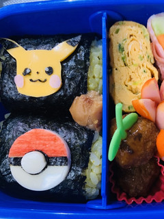 ピカチュウ♡キャラ弁♪のせるだけ☆簡単!-レシピのメイン写真