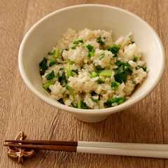 รูปของ 混ぜるだけ！大根の葉を使った菜めし