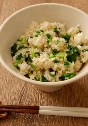混ぜるだけ！大根の葉を使った菜めし-レシピのメイン写真