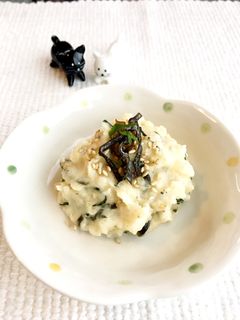 塩昆布としその和風ポテトサラダ♡-レシピのメイン写真