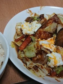 サバの味噌野菜炒め-レシピのメイン写真