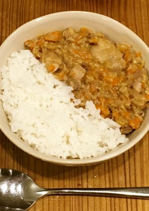 ピーカンチキンカレー-レシピのメイン写真