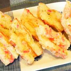 รูปของ 紅生姜入り☆ちくわの磯辺揚げ