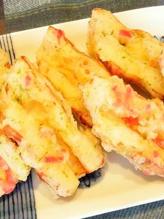 紅生姜入り☆ちくわの磯辺揚げ-レシピのメイン写真