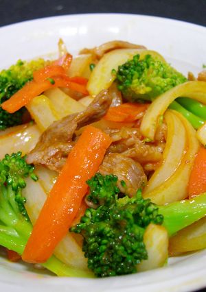 豚肉と野菜の辛子ケチャップ炒め-レシピのメイン写真