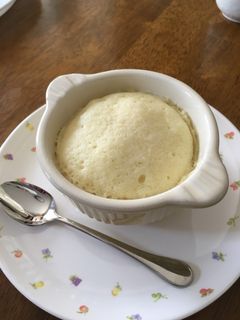 HCM+レンジでお一人様カップケーキ-レシピのメイン写真