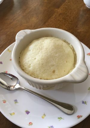 HCM+レンジでお一人様カップケーキ-レシピのメイン写真