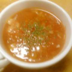 รูปของ 風邪に効く？大根としょうがと大蒜のスープ