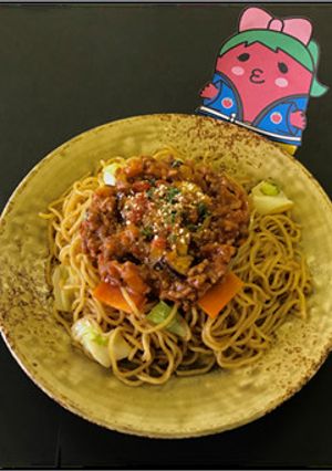 【やまなしの食】青春のトマト焼きそば-レシピのメイン写真