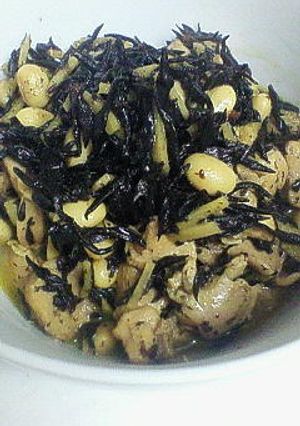 カレー味のひじき煮-レシピのメイン写真
