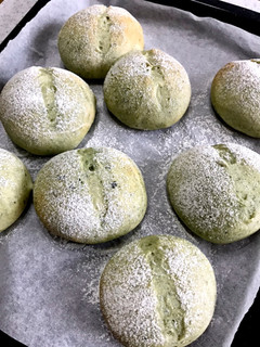 【HB】ふわもち離乳食用 ほうれん草パン-レシピのメイン写真
