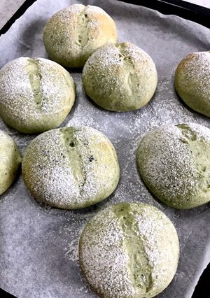 【HB】ふわもち離乳食用 ほうれん草パン-レシピのメイン写真