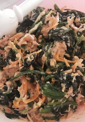 子供も大好き！簡単♡納豆サラダ-レシピのメイン写真