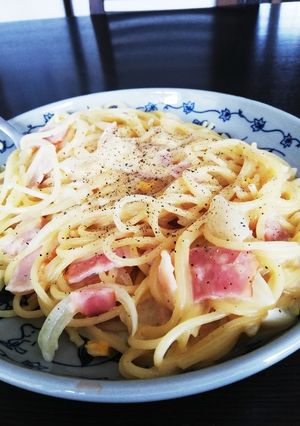 コーススープの素で。簡単クリームパスタ♫-レシピのメイン写真