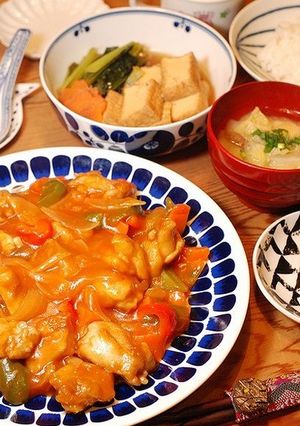 フライパンで簡単たっぷり餡の揚げない酢鶏-レシピのメイン写真