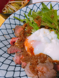ローストビーフ丼-レシピのメイン写真