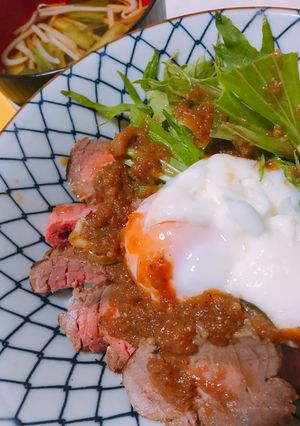 ローストビーフ丼-レシピのメイン写真