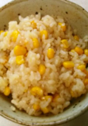 コーンバター醤油ご飯-レシピのメイン写真