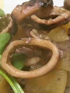 いかと大根の煮物-レシピのメイン写真