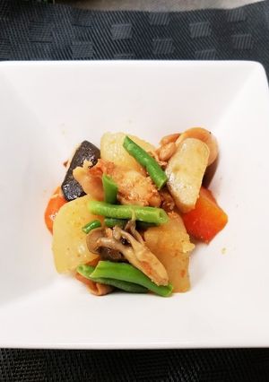 大根と鶏ももの韓国風蒸し煮-レシピのメイン写真
