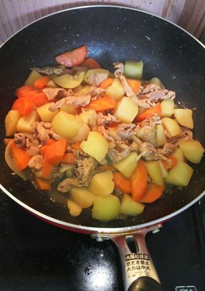 フライパンで肉じゃが-レシピのメイン写真