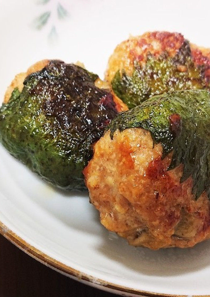 とり挽き肉と蓮根のハンバーグ-レシピのメイン写真