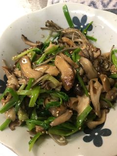 椎茸とセリのナムル-レシピのメイン写真