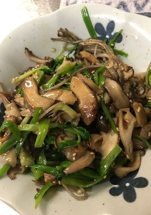 椎茸とセリのナムル-レシピのメイン写真