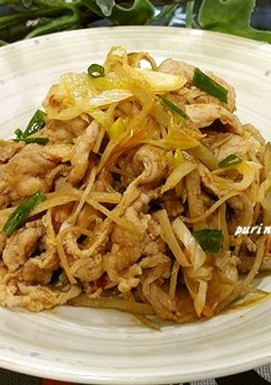 食物繊維たっぷり♪ゴボウの豚キムチ-レシピのメイン写真