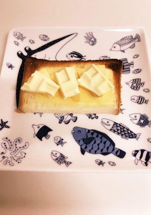 ❁林檎とチーズと白チョコのトースト❁-レシピのメイン写真