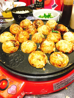 塩オリーブ油で♡カマンベール入りたこ焼き-レシピのメイン写真