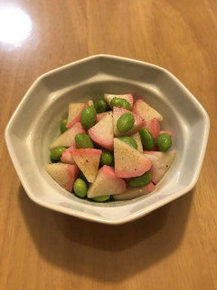 かまぼこ&枝豆の塩コショウ炒め☆-レシピのメイン写真