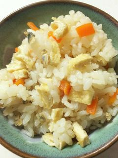 乾燥しじみいり 炊き込みご飯-レシピのメイン写真