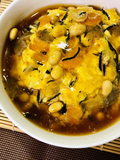 煮物残りで!具沢山、和風な天津飯-レシピのメイン写真