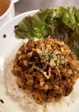 寒い日に効く生姜パンチ☆蓮根キーマカレー-レシピのメイン写真