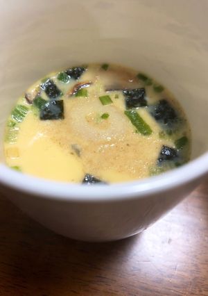 圧力鍋で圧力かけず♪とぅるとぅる茶碗蒸し-レシピのメイン写真