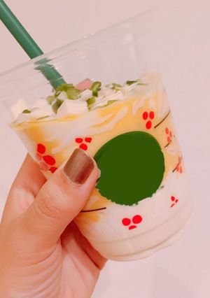 ぶっちゃんフラペチーノ【豆腐×シェイク】-レシピのメイン写真